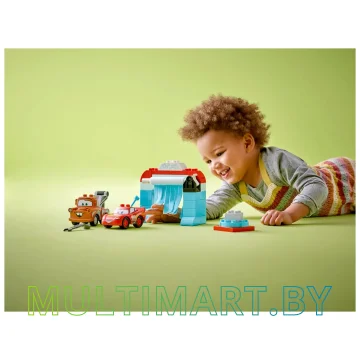 Конструктор LEGO Duplo 10996 Развлечение на автомойке Молнии Маккуина и Мэтра картинка 6